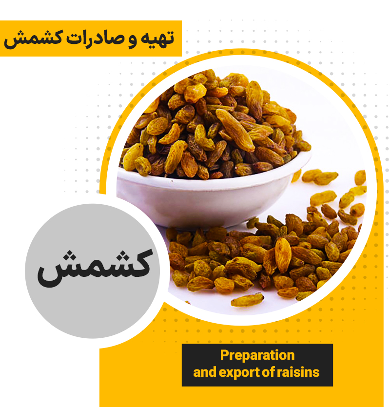 Iranian export raisin